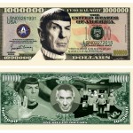 spock dollar bill