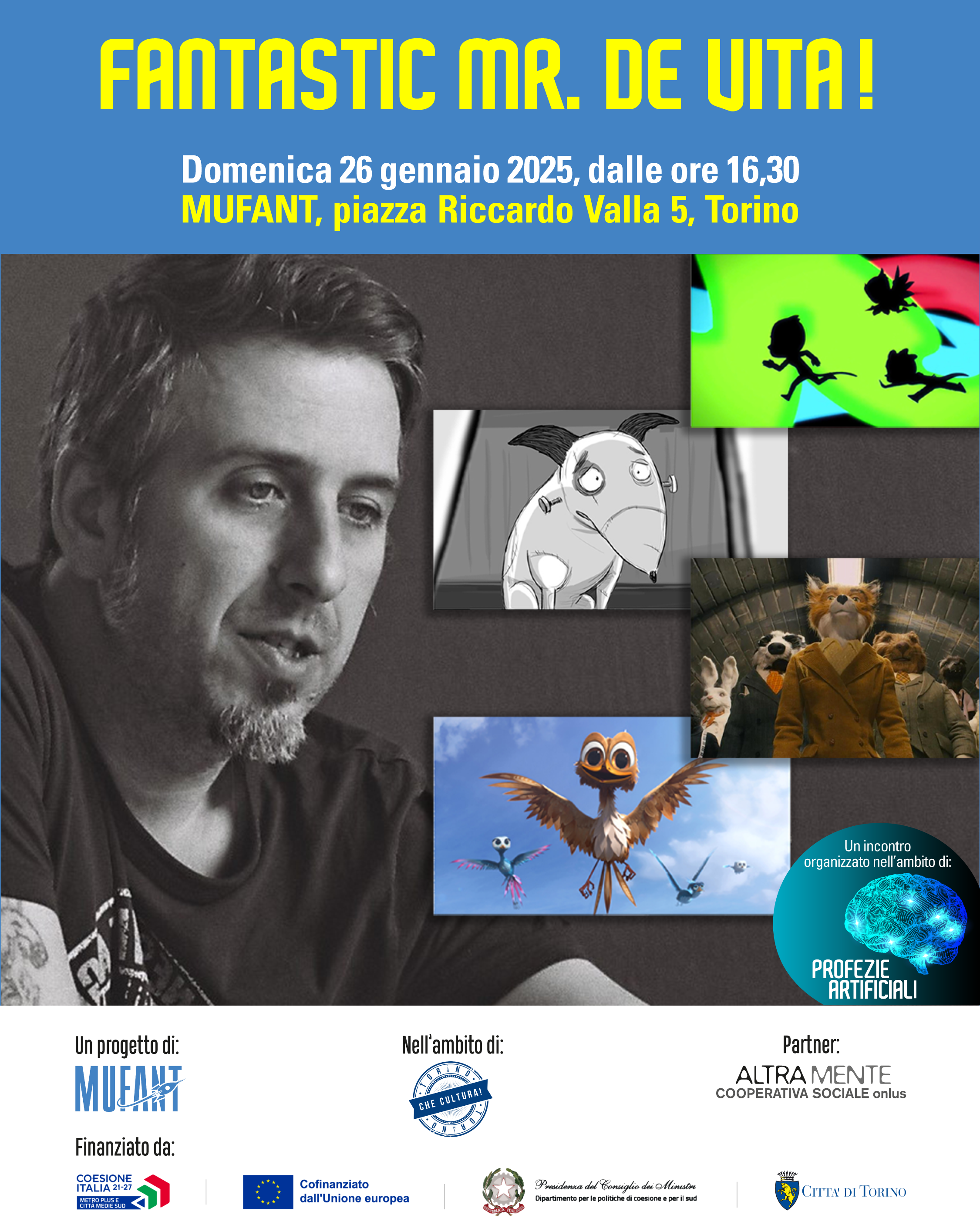 Fantastic mr. De Vita! – Rassegna profezie artificiali